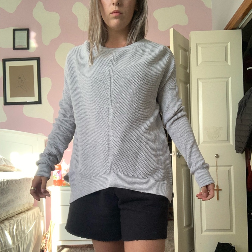 Abercrombie gray sweater